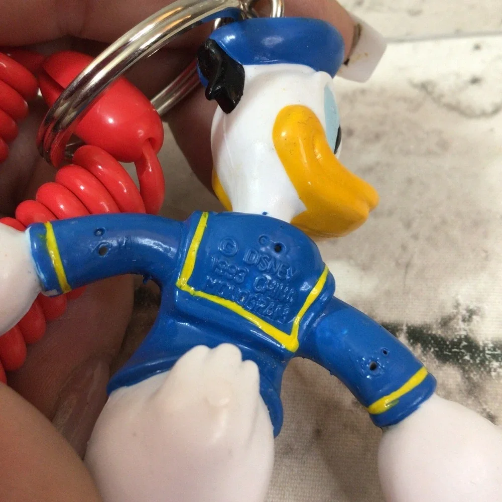 Donald Duck Keyring Vintage‎ 1993 Collectible Disney